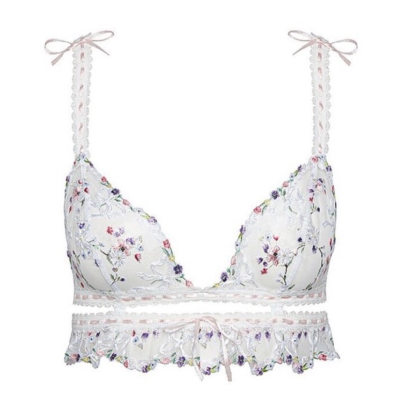 For Love & Lemons Angelica Bralette Size M NWT - Picture 5 of 10